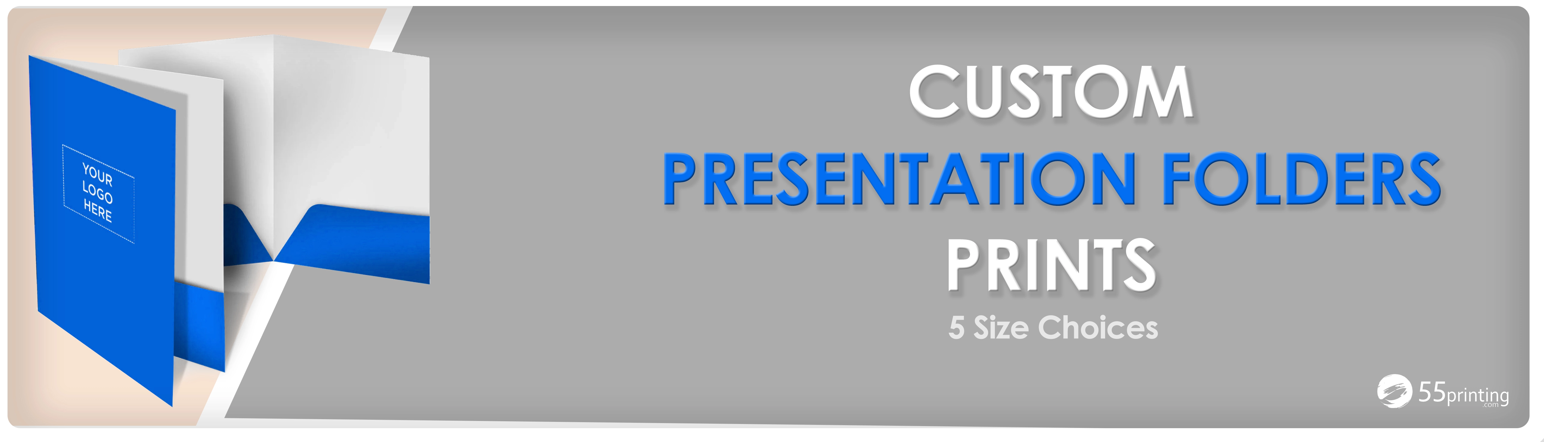 Professional Presentation Folders Banner