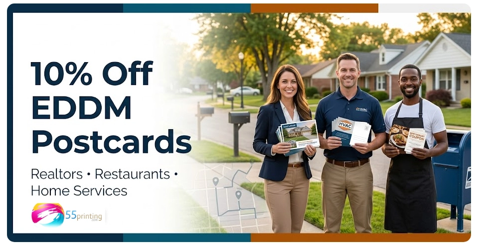 10% Off EDDM Postcards
