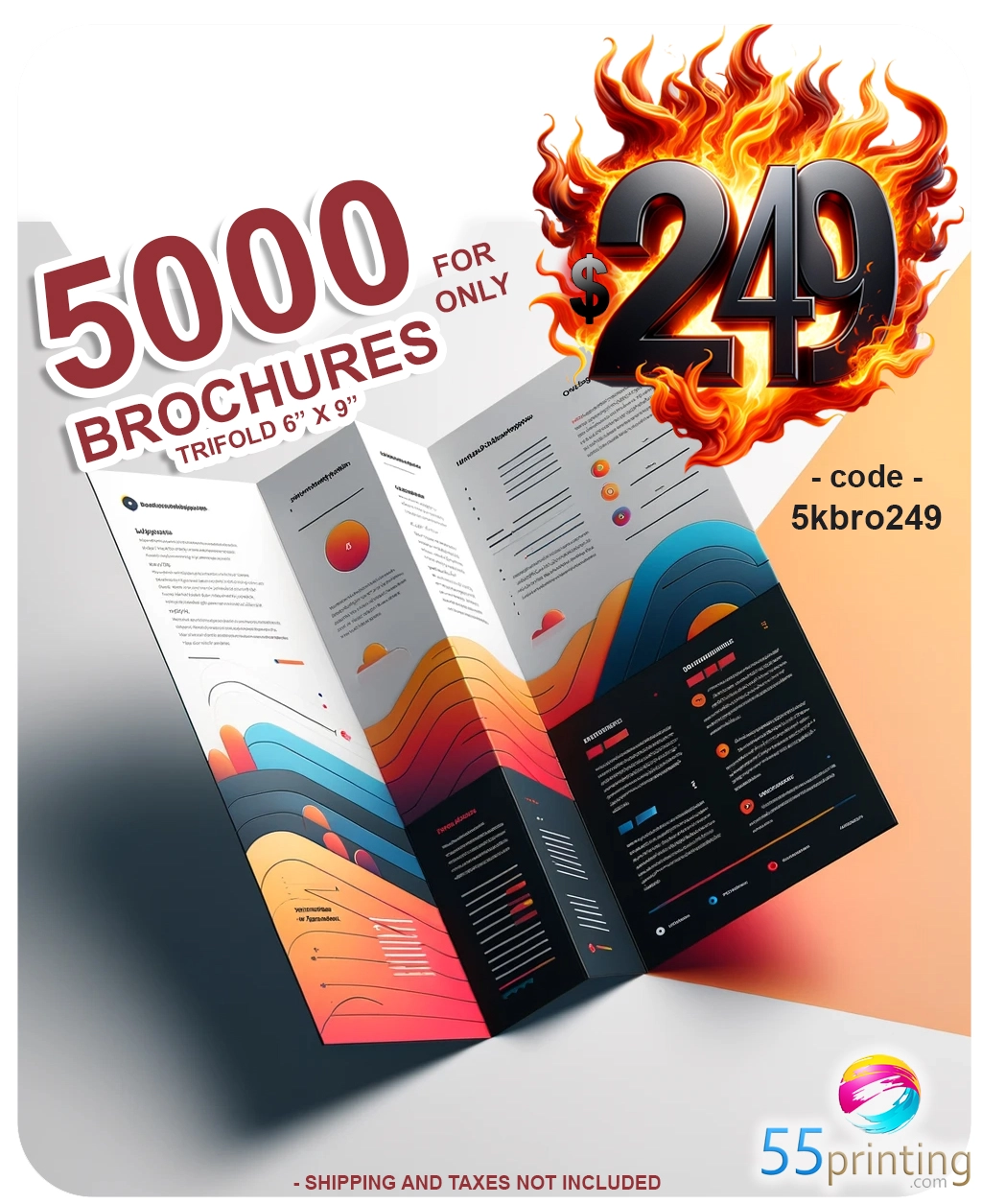 5000 BROCHURES FOR 249