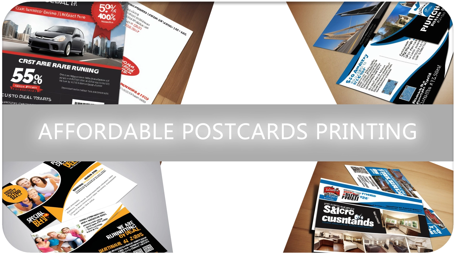 affordable postcard printing services by 55printing