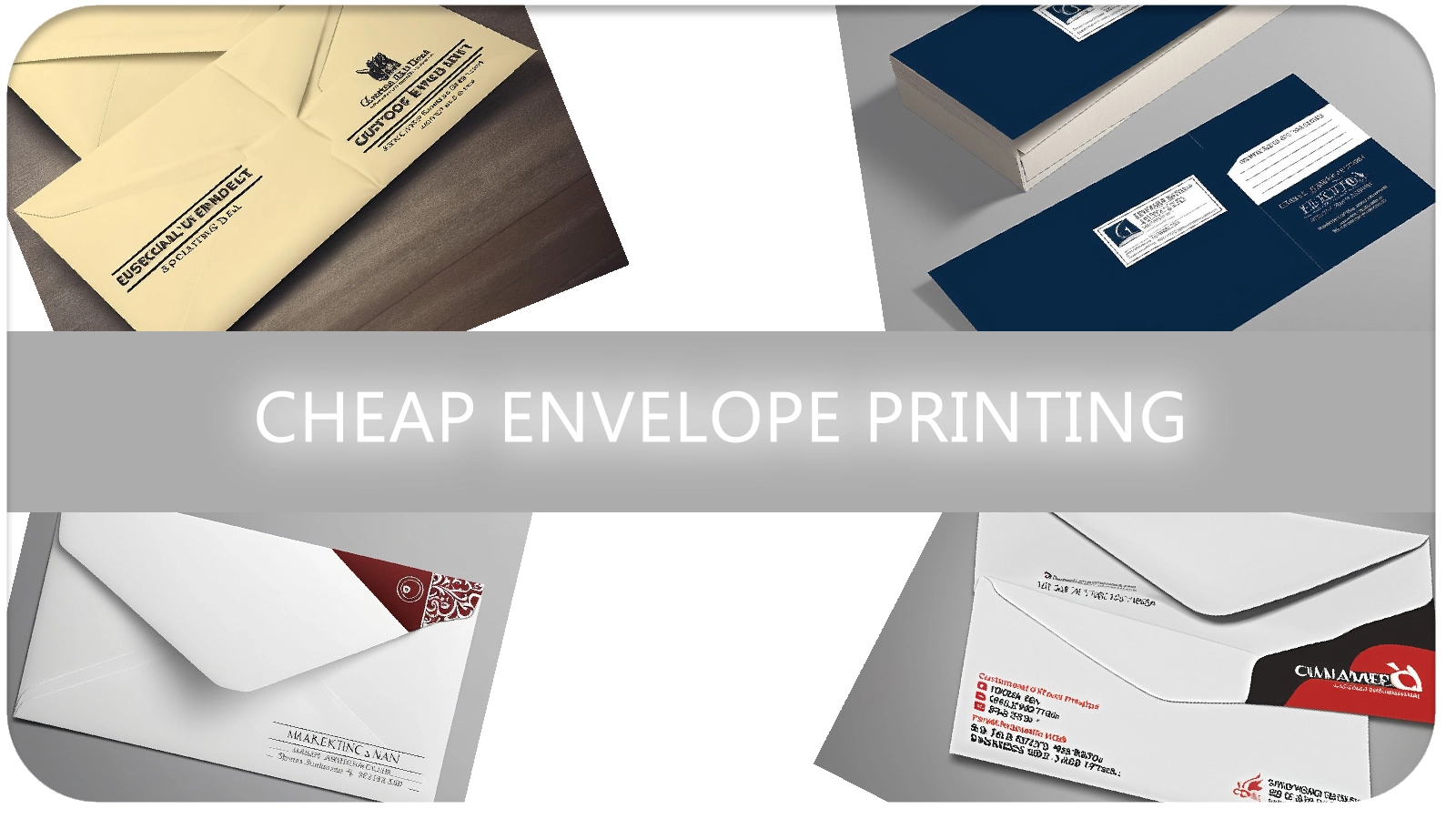 cheap envelope printing variety