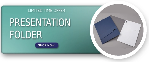 custom presentation folder printing product image