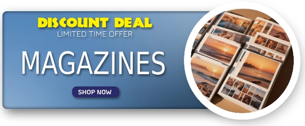 economical magazine printing product image