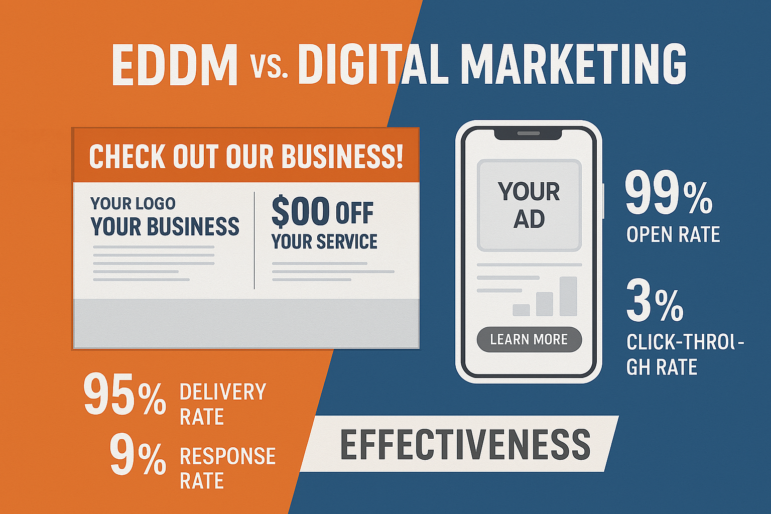 Google Eddm Cheap EDDM® Printing Flyers / Postcards + FREE Design