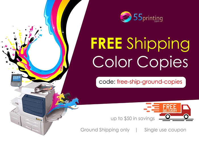 Discount code for color copies printing online