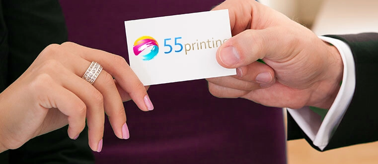 handing_cheap_business_cards_printing_by_55printing