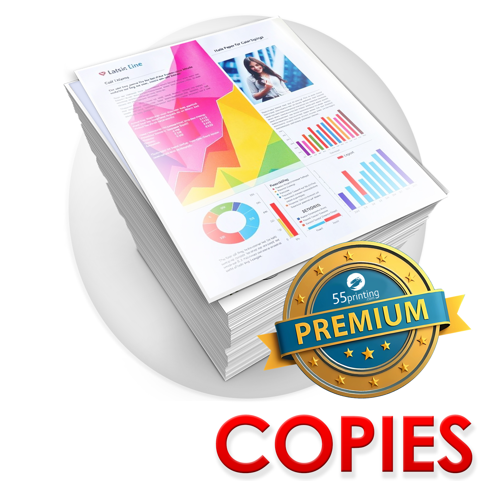 Premium Color Copies – Exceptional Quality & Free Design Services