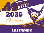 MHS Golf Corrugated Plastic Yard Sign