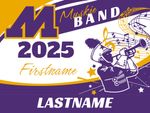 MHS Band Corrugated Plastic Yard Sign