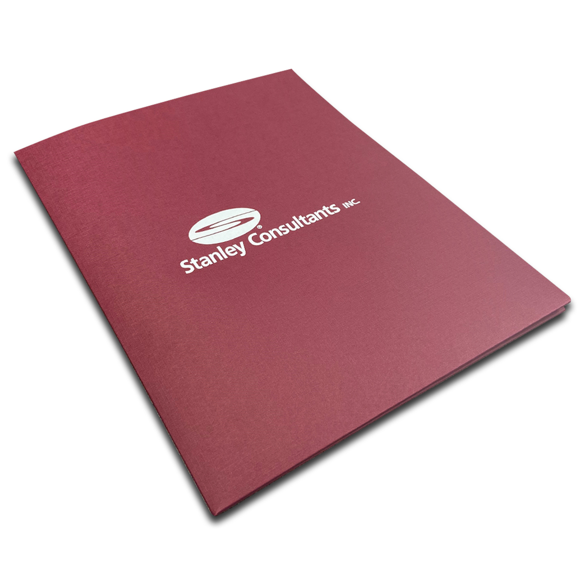 Young Professional Group Stanley Consultants folders 12" x 9"