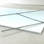 Corrugated Plastic Sign with Metal H-frame Stake