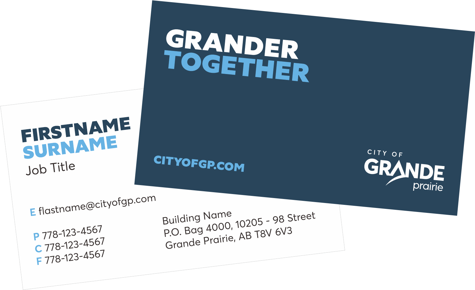 City of GP Business Cards
