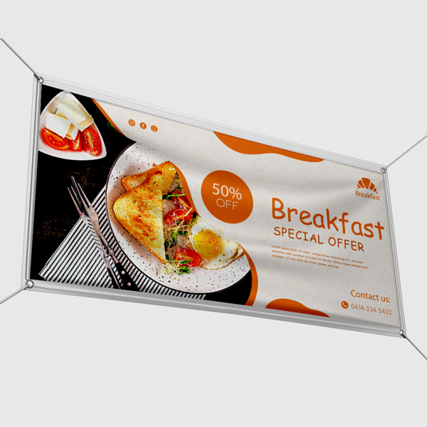 Scrim Vinyl Banners
