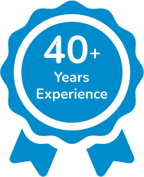 40+ Years Experience