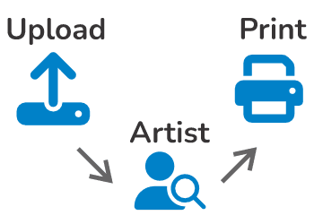 Designs not cut apart