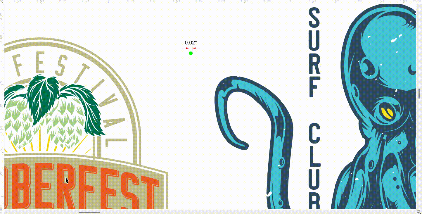 DTF Minimum line thickness