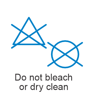 DTF Transfer care no bleach or dry cleaning