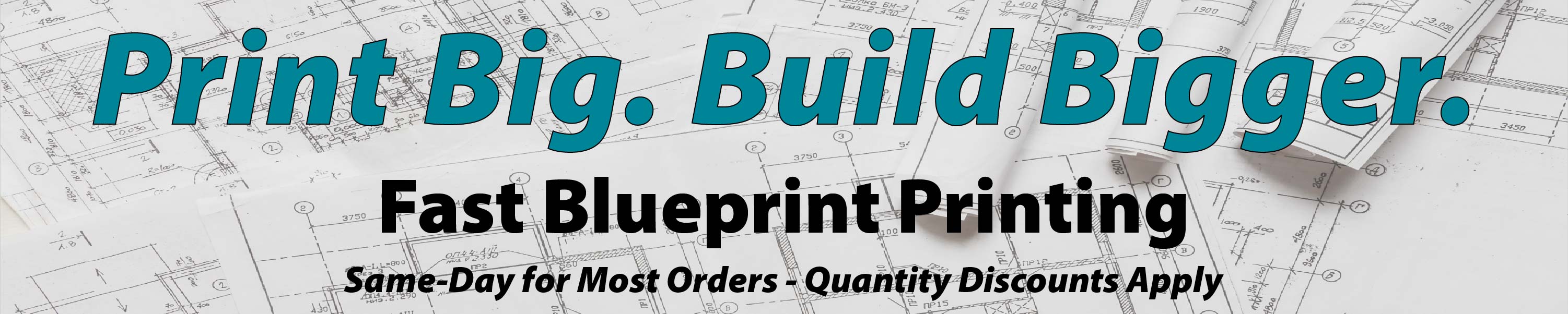 Print Big Blueprints