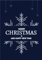 Merry Christmas Snowflake