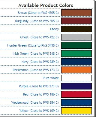 Bag Colors