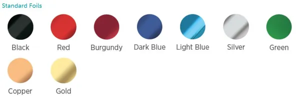 Foil Colors