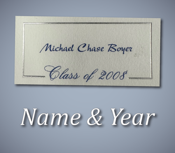 Name & Year