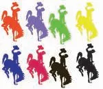 Bucking Horse Decals 1