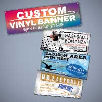 Standard Size Vinyl Banners