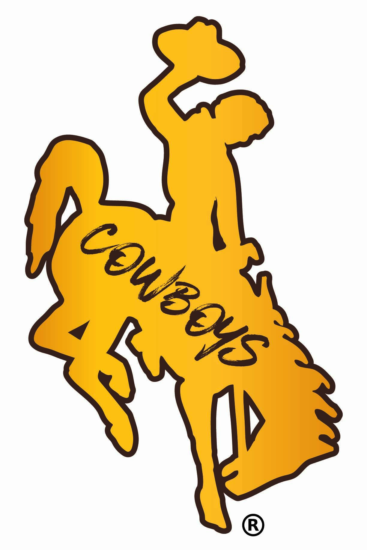 Bucking Horse Decals