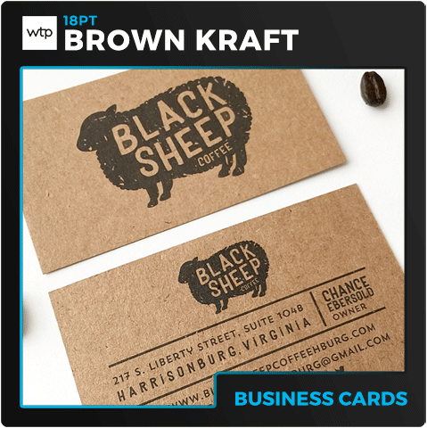 Brown Kraft Business Cards