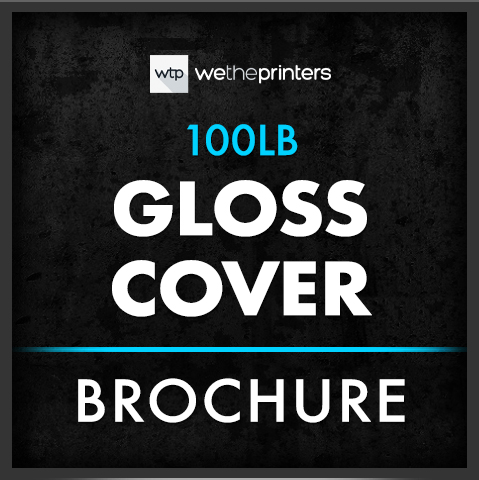 100lb Gloss Cover Brochures