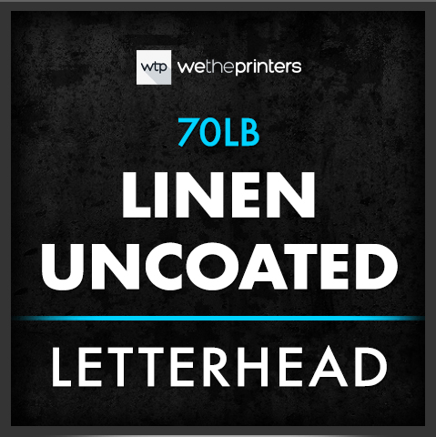 Linen Uncoated Letterheads