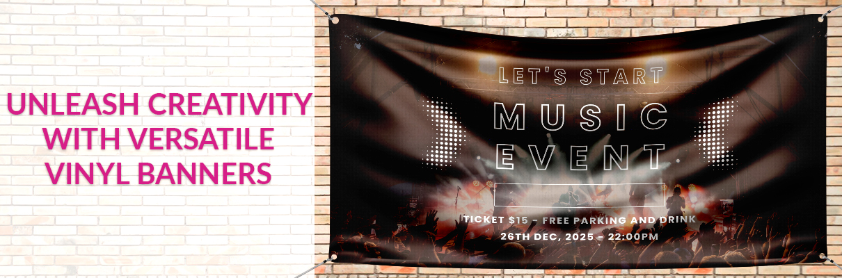 Creative Uses for Vinyl Banners at Events