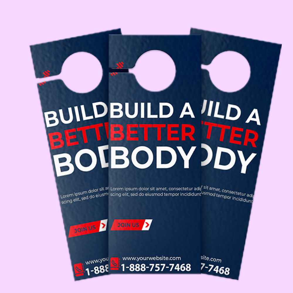 Semi-Gloss Door Hangers