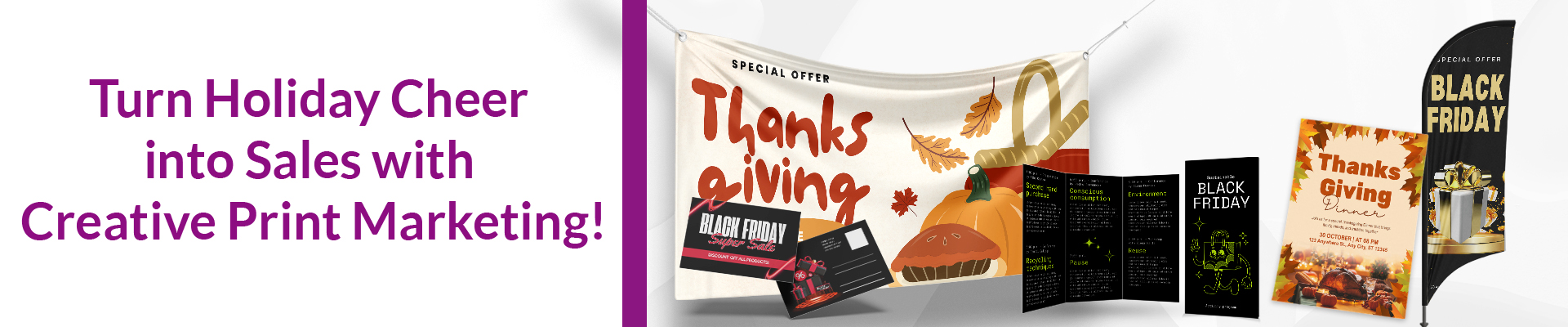 Turn Holiday Cheer into Sales with Creative Print Marketing!