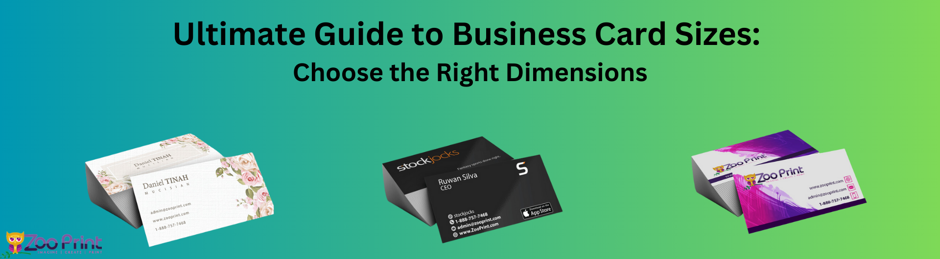 Ultimate Guide to Business Card Sizes: Choose the Right Dimensions
