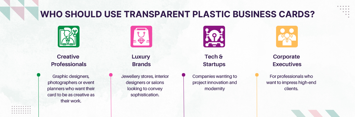Who Should Use Transparent Plastic Business Cards?