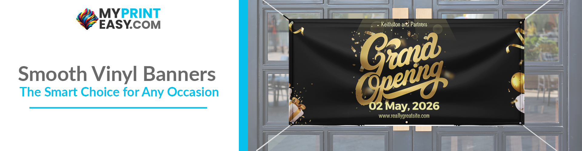 Smooth Vinyl Banner Printing Example