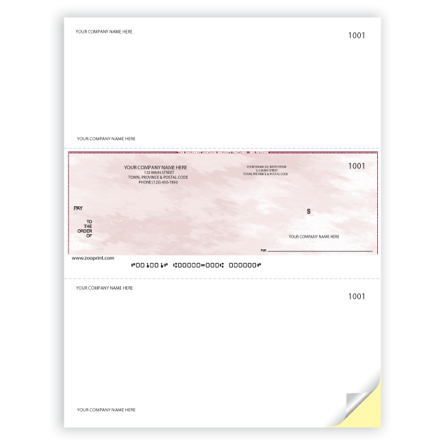 W9039 WL9037 Standard Security Middle Cheques Zoo Print 